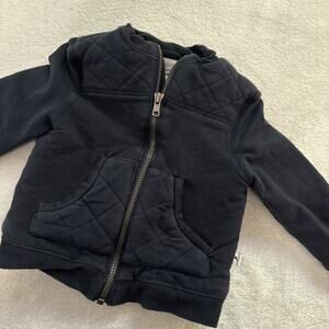 Kids Tommy Bahama Cotton Zip Up Fauz Fur Lined Jacket Size 18 Months